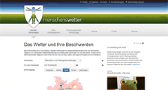 Desktop Screenshot of menschenswetter.de